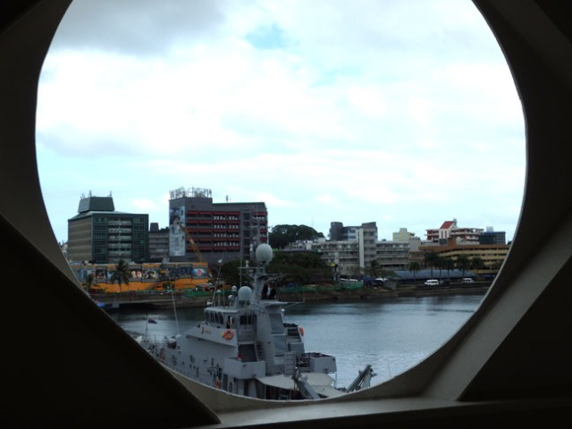 ship view of Suva