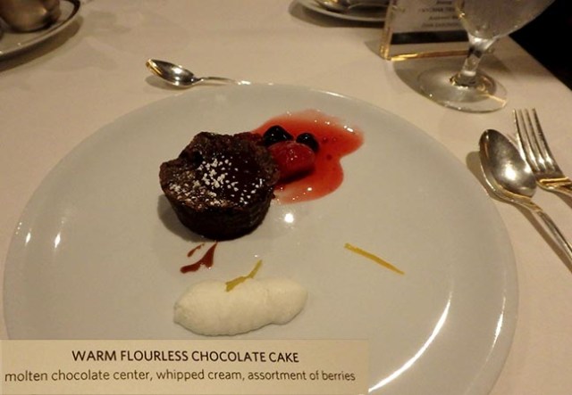 cruise ship desserts