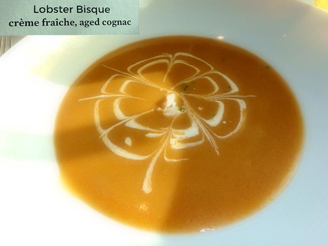 fancy cruise ship soup