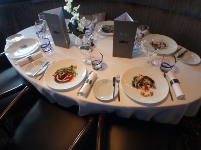 decorative cruise ship plates