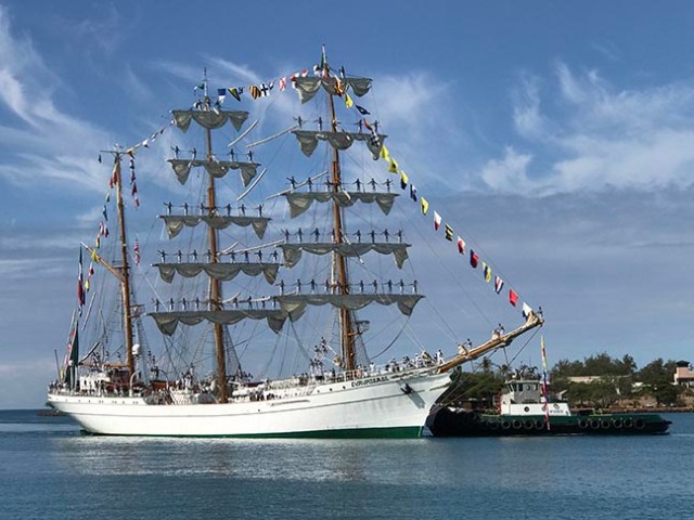 sailboat in Honolulu