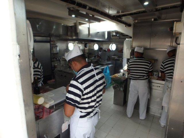 sailboat galley