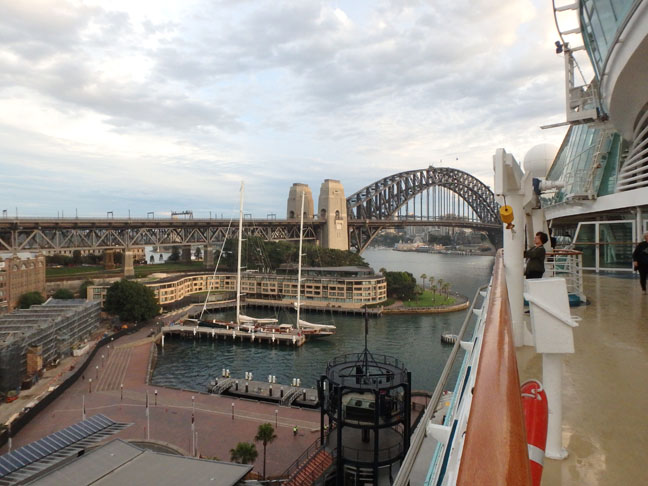 Sydney cruise port