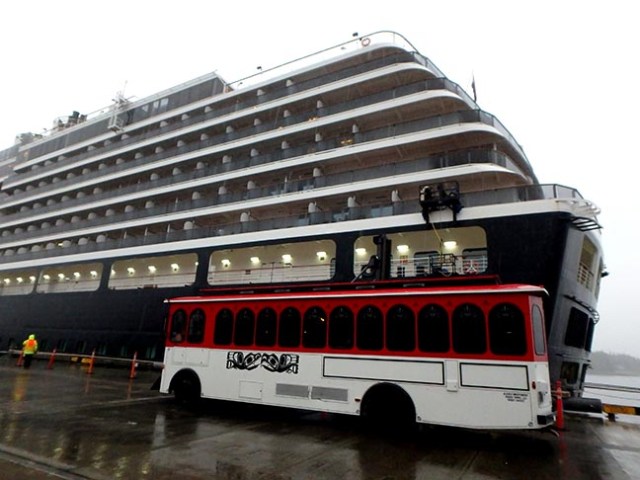 Ketchikan cruise ship dock