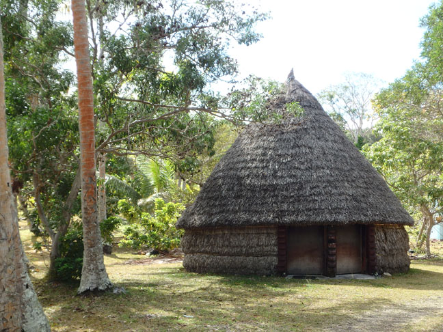 native hut on Maré