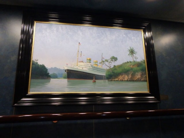 old style cruise ship