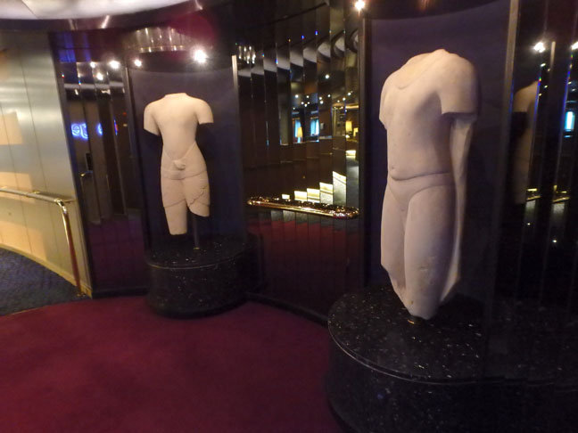 ugly cruise ship statues