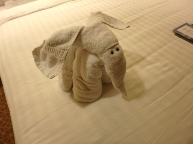 cruise ship towel critter
