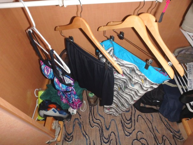 cruise ship closet