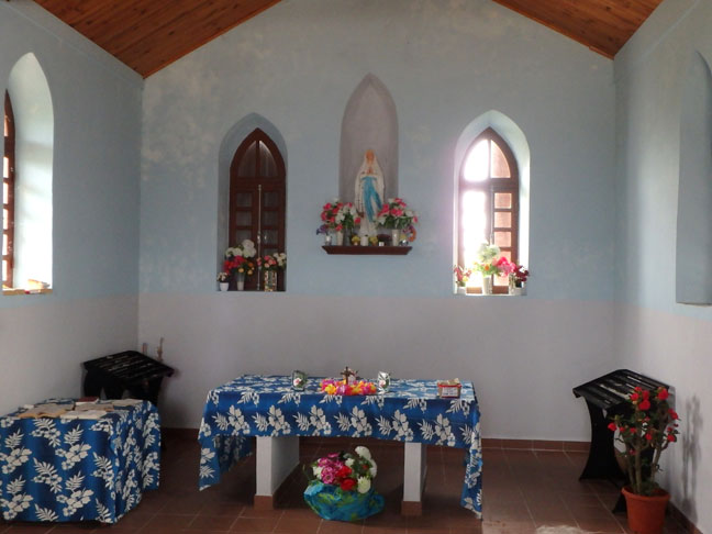 inside old mission church