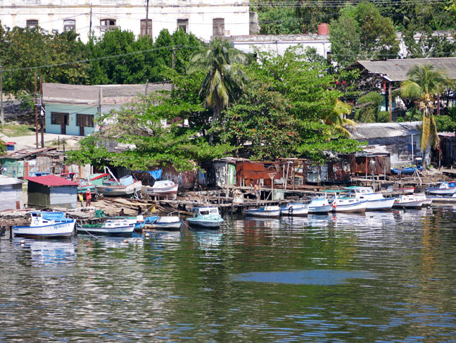 waterfront shacks