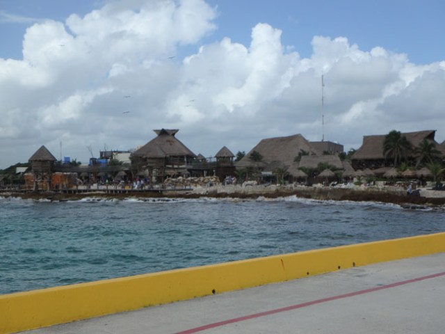 cruise ship dock at Costa Maya