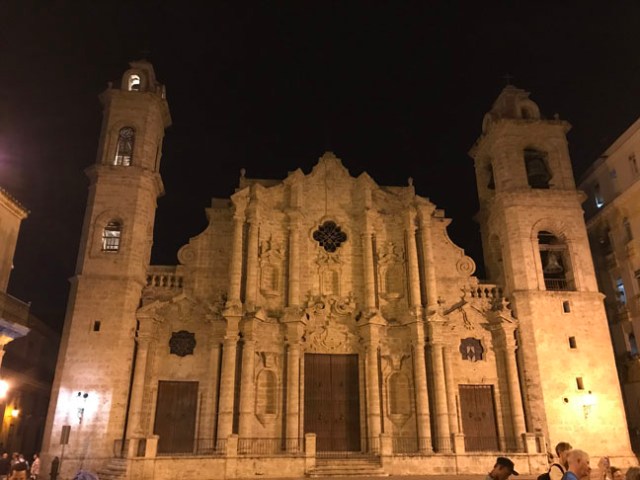 cathedral in Havana