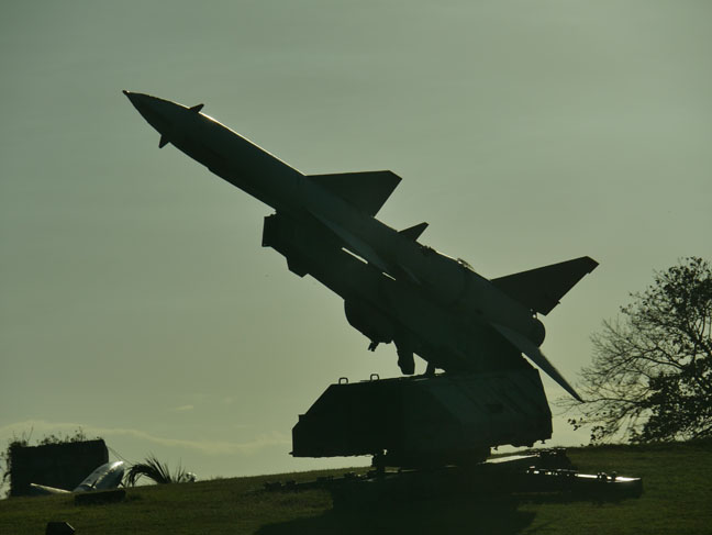 missile display in Cuba