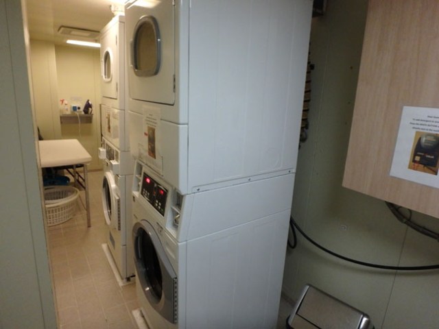 cruise ship launderette