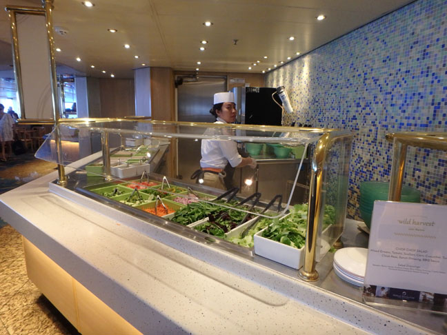 cruise ship salad bar