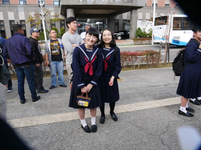 Japanese school girls