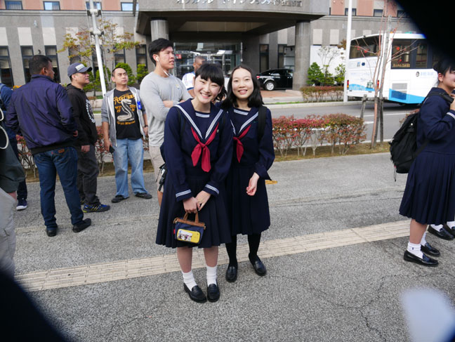 Japanese school girls