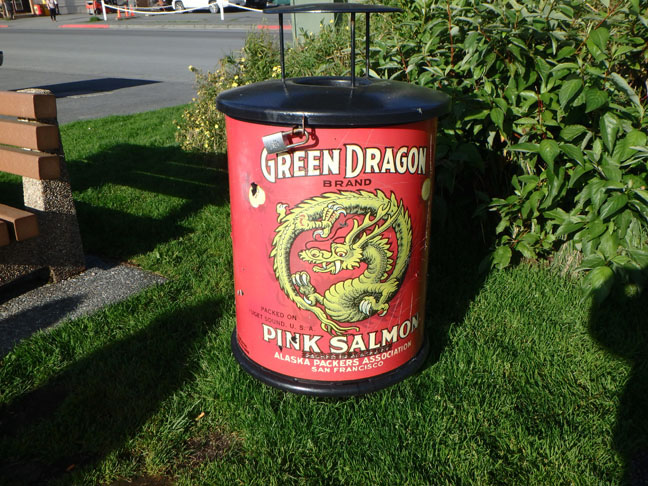 garbage can in Kodiak