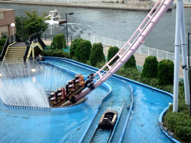 diving roller coaster