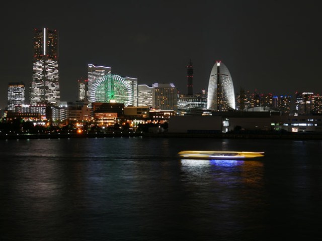 Yokohama at night