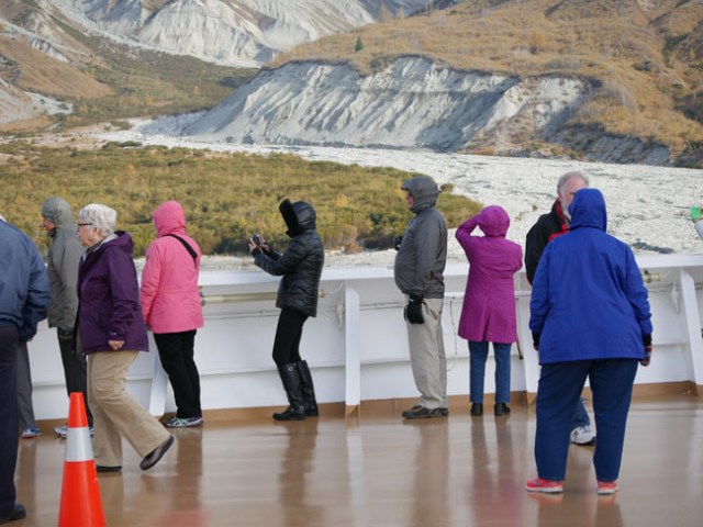 Westerdam in Glacier Bay
