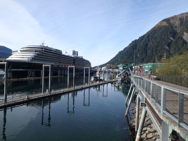 Juneau cruise ship dock