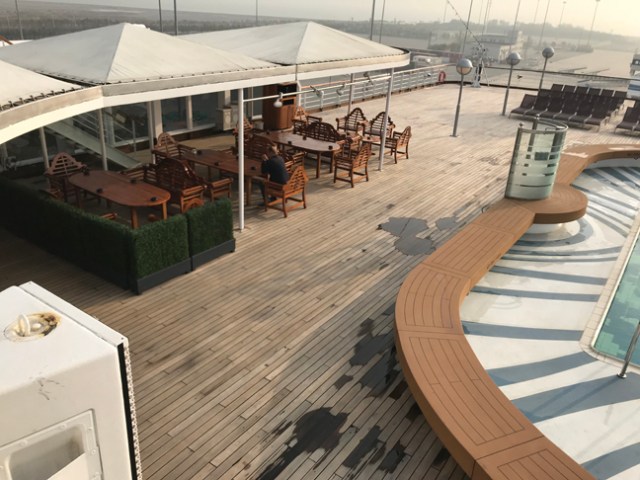 Westerdam back deck