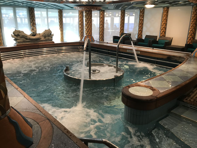 cruise ship spa pool