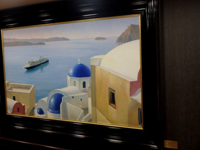 cruise ship art