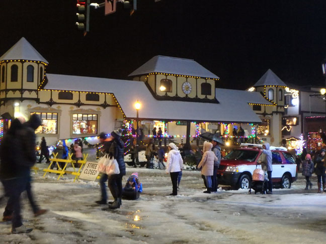 Bavarian building in Leavenworth