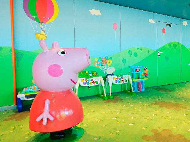 Peppa Pig on Costa cruise ship