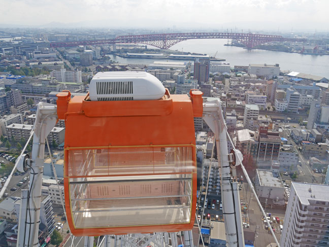 great wheel in Osaka, Japan