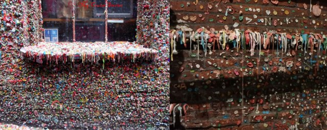 Seattle gum wall