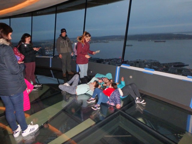inside Seattle's space needle