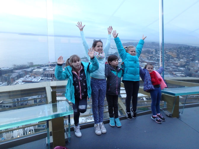 inside the Seattle Space Needle