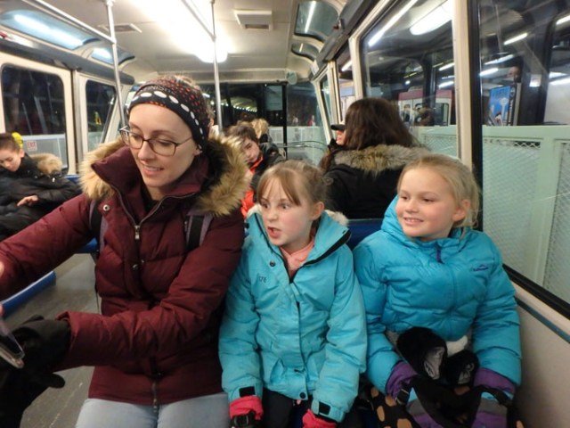 on the Seattle monorail