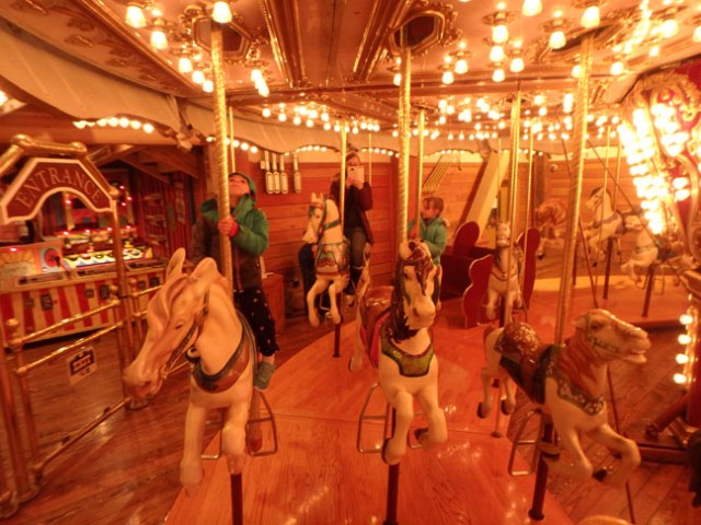 carousel at pier 57 Seattle