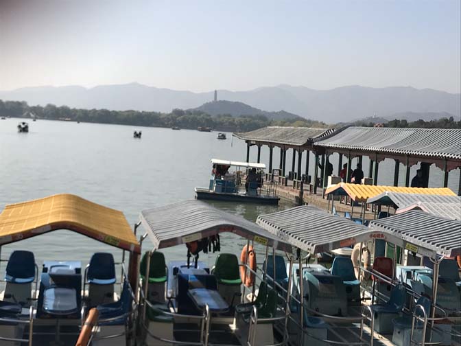 boats at Beijing's Summer Palace