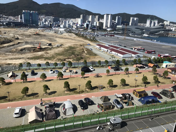 Busan South Korea campground