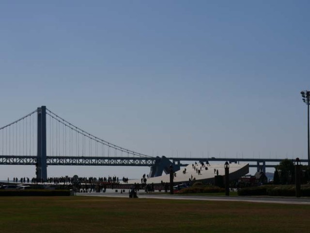 bridge in Dalian, China