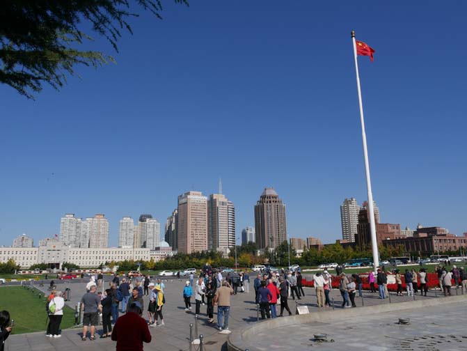 People's Square in Dalian, China