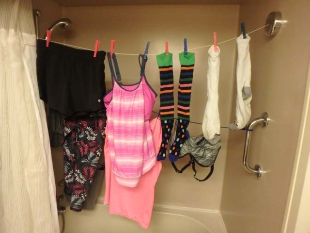 doing laundry on a cruise ship