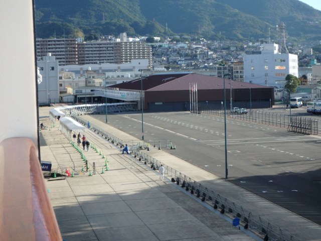 cruise port in Sasebo, Japan