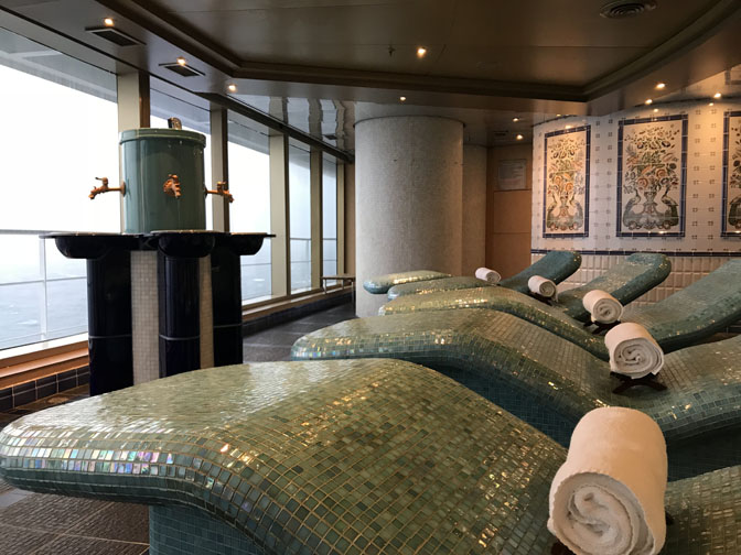 cruise ship spa chairs