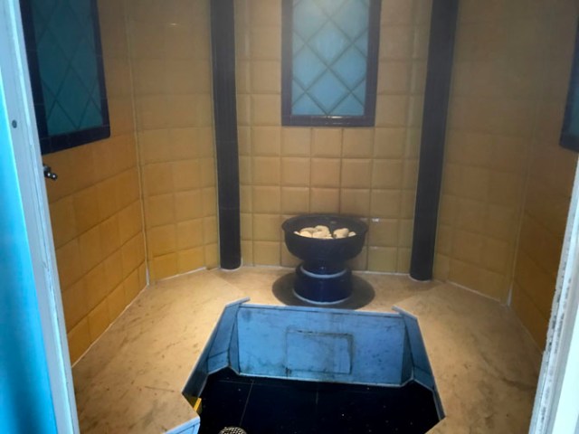 steam room on the Westerdam