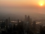 burj sunset